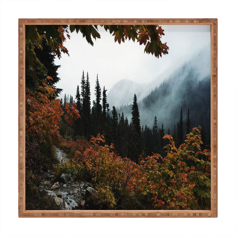 Kevin Russ Fall Framed Trail Square Tray