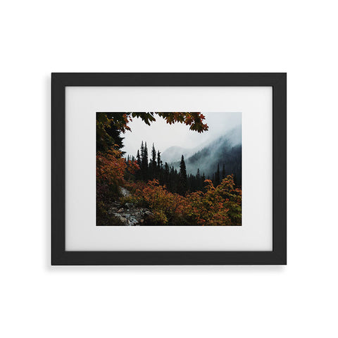 Kevin Russ Fall Framed Trail Framed Art Print