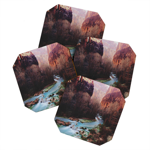 Kevin Russ Havasu Canyon Creek Coaster Set