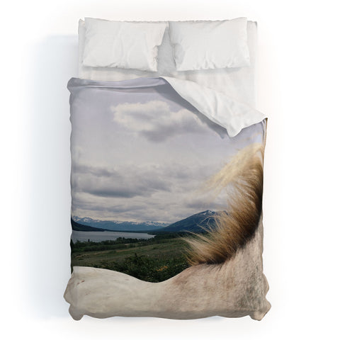 Kevin Russ Horse Back Duvet Cover