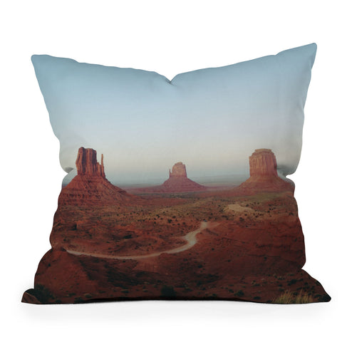 Kevin Russ Monument Valley Outdoor Throw Pillow