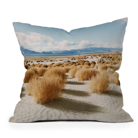 Kevin Russ Paiute Land Outdoor Throw Pillow
