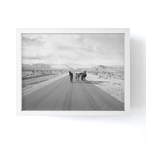 Kevin Russ Spring Mountain Wild Horses Framed Mini Art Print