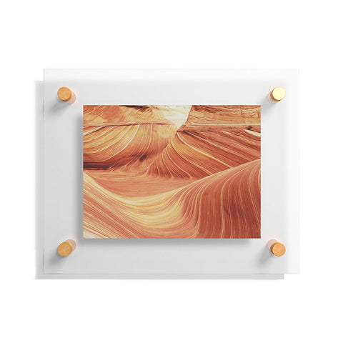 Kevin Russ The Desert Wave Floating Acrylic Print