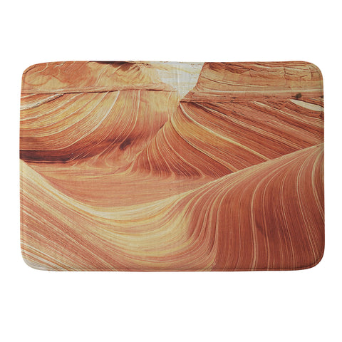 Kevin Russ The Desert Wave Memory Foam Bath Mat