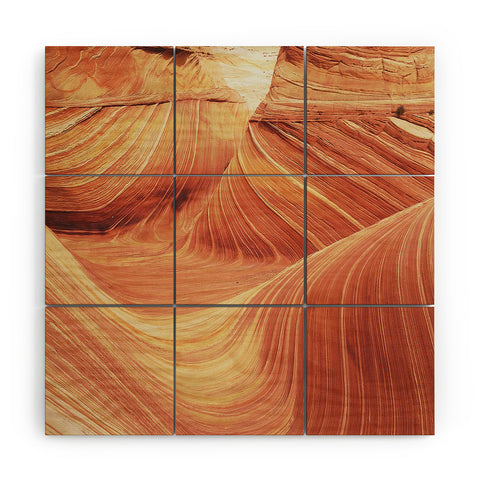 Kevin Russ The Desert Wave Wood Wall Mural