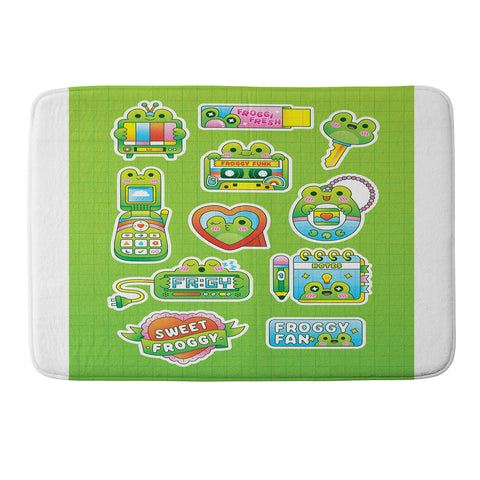 Kidnichols Kidnichols Froggy Fan Memory Foam Bath Mat