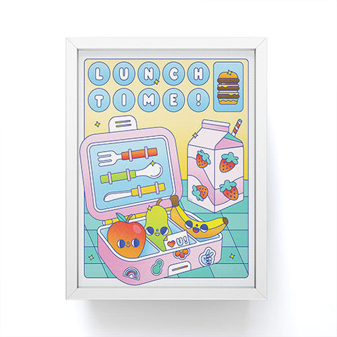 Kidnichols Kidnichols Lunchtime Framed Mini Art Print