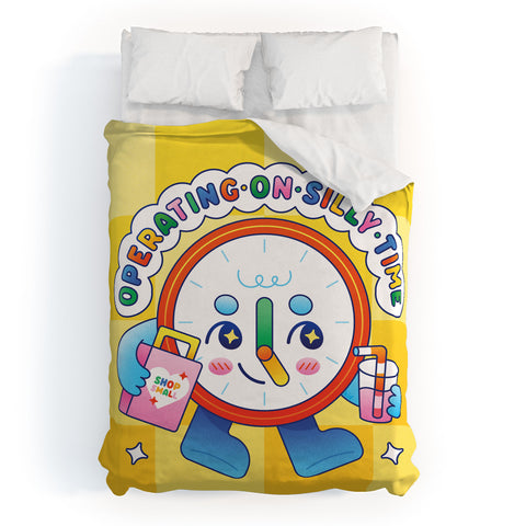 Kidnichols Kidnichols Operating on Silly Duvet Cover