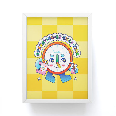 Kidnichols Kidnichols Operating on Silly Framed Mini Art Print