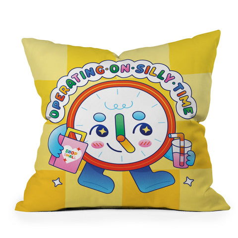 Kidnichols Kidnichols Operating on Silly Outdoor Throw Pillow