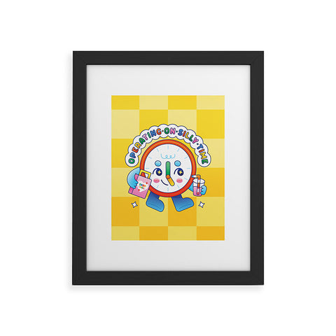 Kidnichols Kidnichols Operating on Silly Framed Art Print