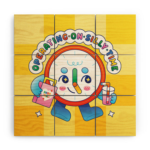 Kidnichols Kidnichols Operating on Silly Wood Wall Mural