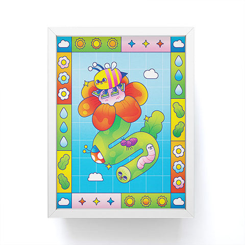 Kidnichols Kidnichols Sting Thing Framed Mini Art Print