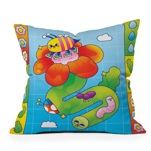 Kidnichols Kidnichols Sting Thing Outdoor Throw Pillow