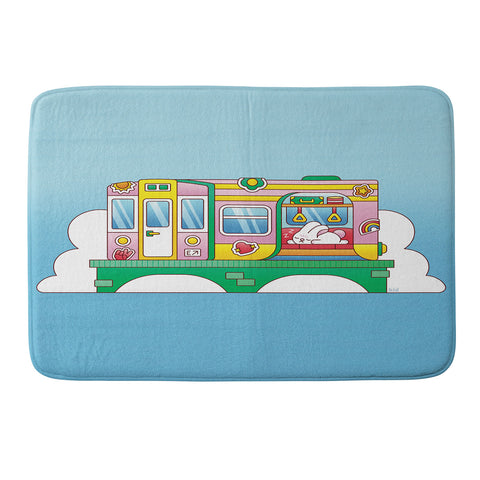 Kidnichols Kidnichols Subway Snooze Memory Foam Bath Mat