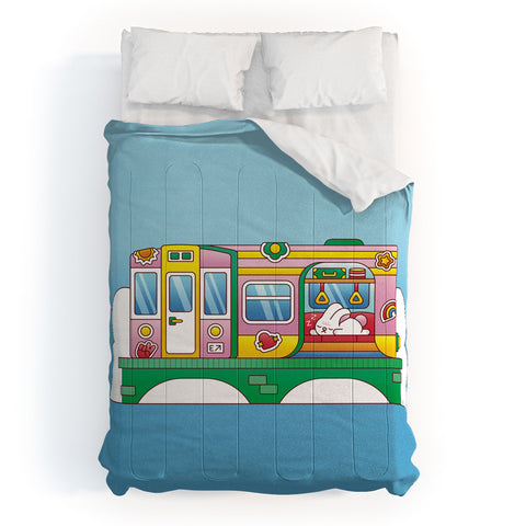 Kidnichols Kidnichols Subway Snooze Comforter