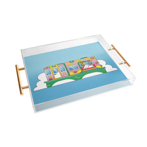 Kidnichols Kidnichols Subway Snooze Acrylic Tray