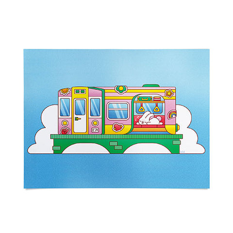 Kidnichols Kidnichols Subway Snooze Poster