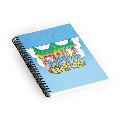Kidnichols Kidnichols Subway Snooze Spiral Notebook