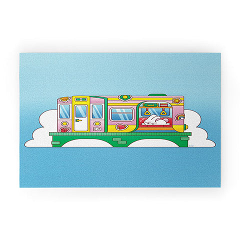 Kidnichols Kidnichols Subway Snooze Welcome Mat