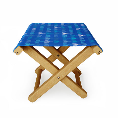Kierkegaard Design Studio Hanukkah Chanukah Menorah Folding Stool