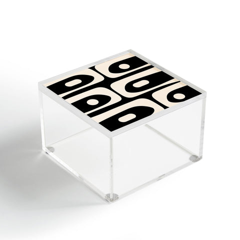 Kierkegaard Design Studio Mid Century Modern Piquet Acrylic Box