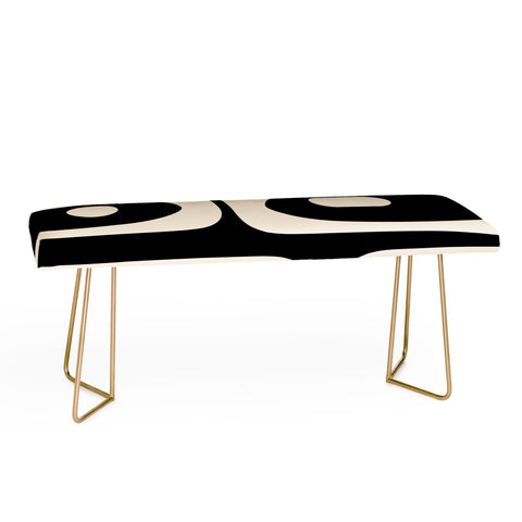 Kierkegaard Design Studio Mid Century Modern Piquet Bench