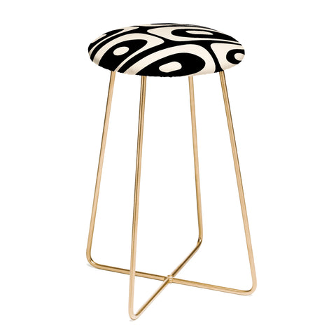 Kierkegaard Design Studio Mid Century Modern Piquet Counter Stool