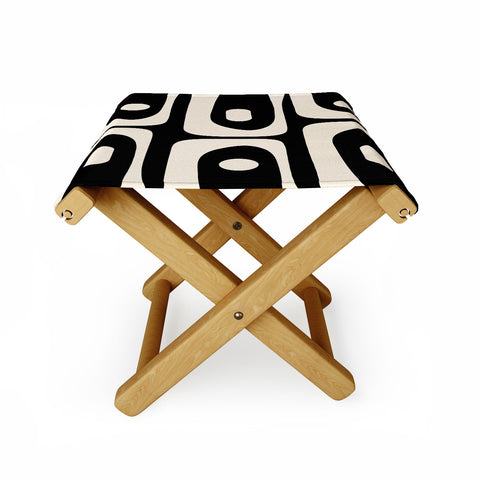 Kierkegaard Design Studio Mid Century Modern Piquet Folding Stool