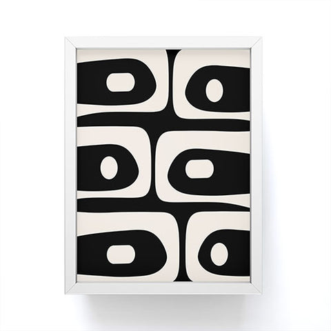 Kierkegaard Design Studio Mid Century Modern Piquet Framed Mini Art Print