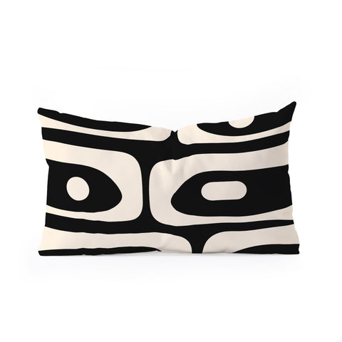 Kierkegaard Design Studio Mid Century Modern Piquet Oblong Throw Pillow