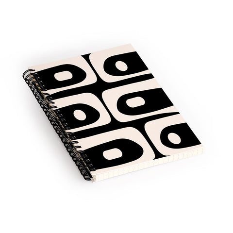 Kierkegaard Design Studio Mid Century Modern Piquet Spiral Notebook