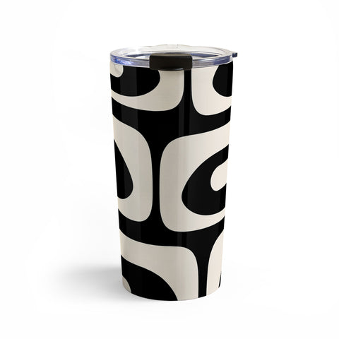 Kierkegaard Design Studio Mid Century Modern Piquet Travel Mug
