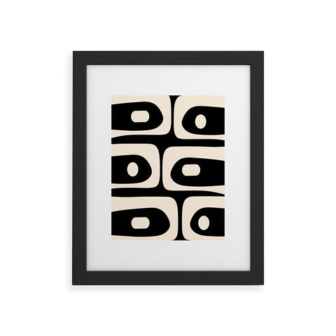 Kierkegaard Design Studio Mid Century Modern Piquet Framed Art Print