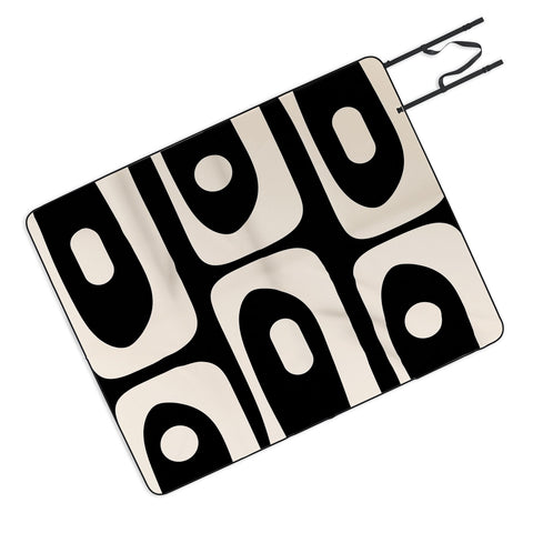 Kierkegaard Design Studio Mid Century Modern Piquet Picnic Blanket