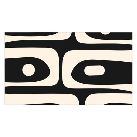 Kierkegaard Design Studio Mid Century Modern Piquet Tablecloth