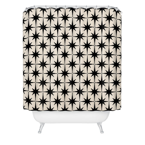Kierkegaard Design Studio Midcentury Modern Atomic Age S Shower Curtain