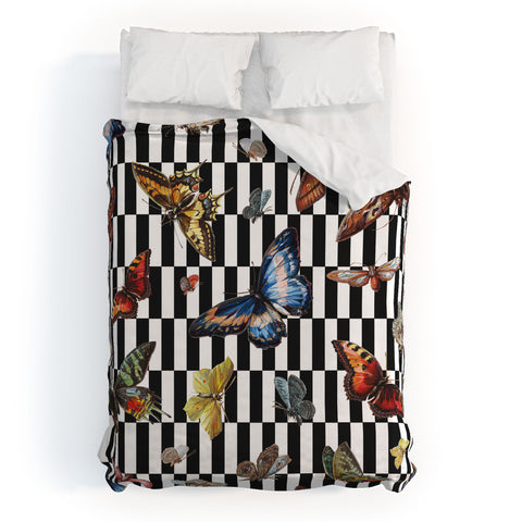 kikasworkshop Butterfly Ballet Duvet Cover