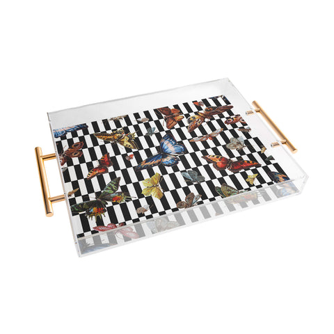 kikasworkshop Butterfly Ballet Acrylic Tray