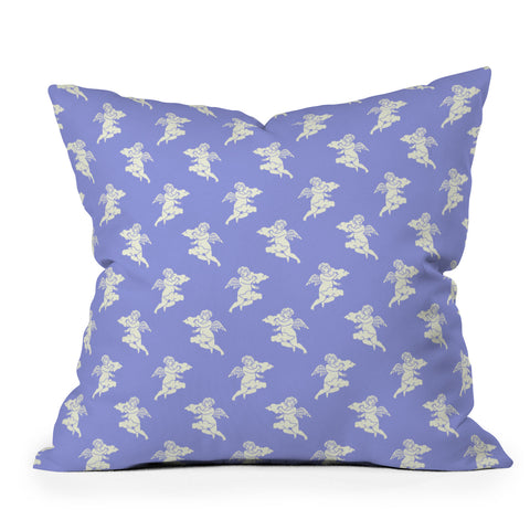 Kira Angel I Outdoor Throw Pillow