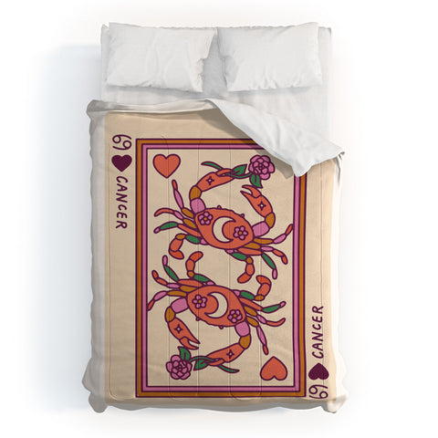 Kira Cancer Playing Card Comforter