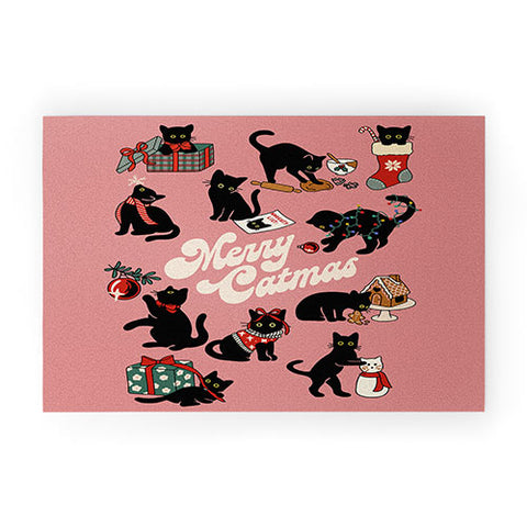 Kira Christmas Cats Welcome Mat