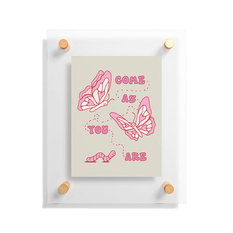 Kira Come As Your Are Floating Acrylic Print