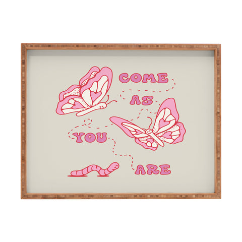 Kira Come As Your Are Rectangular Tray