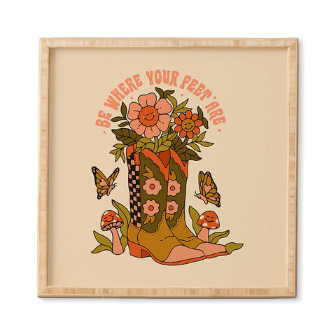 Kira Cowgirl Quote Framed Wall Art