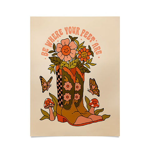 Kira Cowgirl Quote Poster