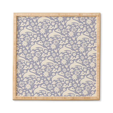 Kira Dolphin Framed Wall Art