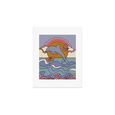 Kira Dolphin Art Print