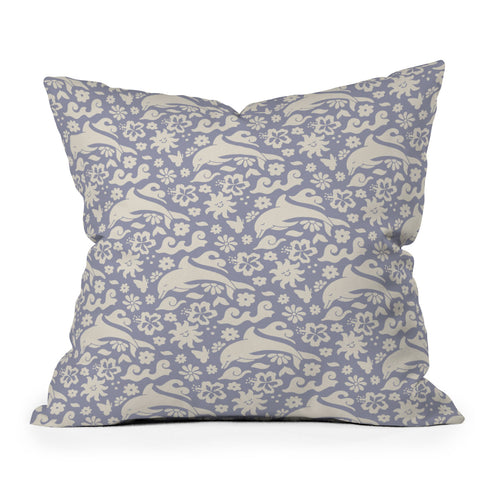 Kira Dolphin Throw Pillow